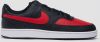 Nike court vision low sneakers zwart/rood heren online kopen