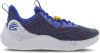 Under Armour Unisex basketbalschoenen Curry Flow 10 Dub Nation Royal/Taxi/Wit 40.5 online kopen