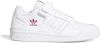 Adidas Originals Forum Low Schoenen Cloud White/Cloud White/Shock Pink Dames online kopen