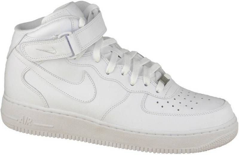 Nike Air Force 1 Mid Heren Schoenen White Leer Maat 42.5 Foot Locker -  Schoenen.nl