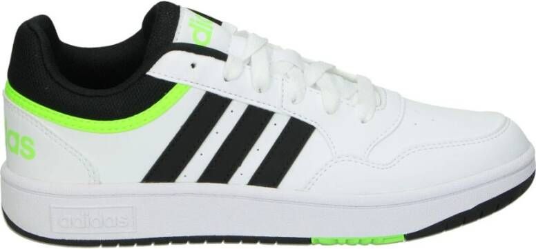 Adidas hoops 3.0 sneakers wit/groen kinderen online kopen