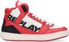 REPLAY Campos hoge sneakers rood/wit online kopen