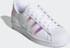 Adidas Originals Superstar J sneakers wit/metallic zilver online kopen