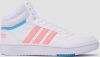 Adidas hoops mid 3.0 sneakers wit/roze kinderen online kopen