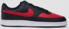 Nike court vision low sneakers zwart/rood heren online kopen