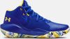 Under Armour Basketbalschoenen Grade School Jet '21 Royal/Wit/Wit 35.5 online kopen